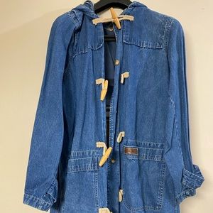 Denim &Co  Oversized Denim Jacket